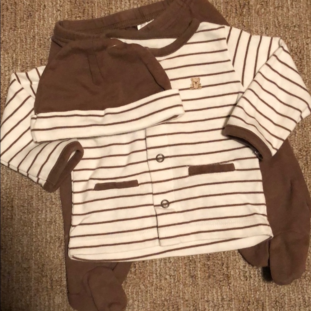 Pajama Set with matching hat